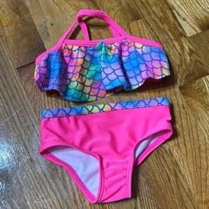 Colorful Mermaid Kids Swim Set